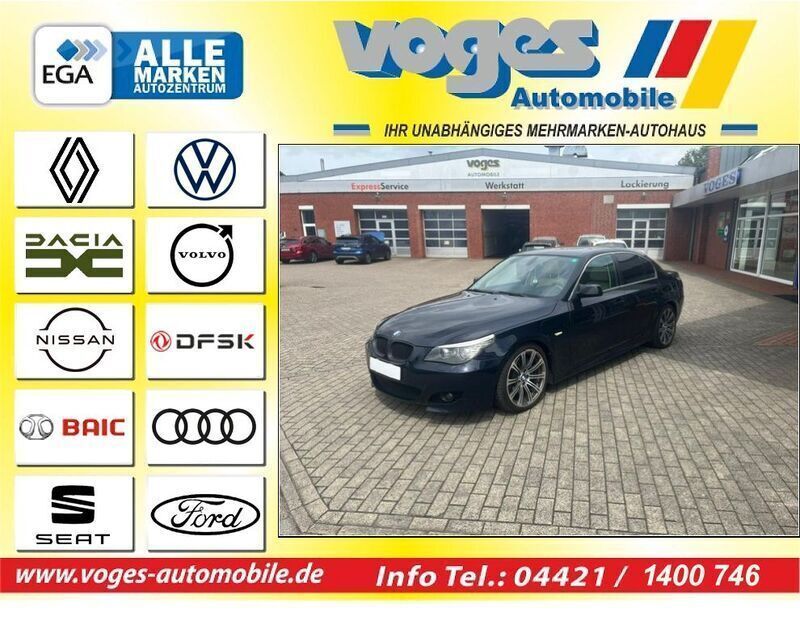 Blau Gebraucht 2008 BMW 535 Sport Line Limousine | 14.900 € (Teuer) - Bild 1/1