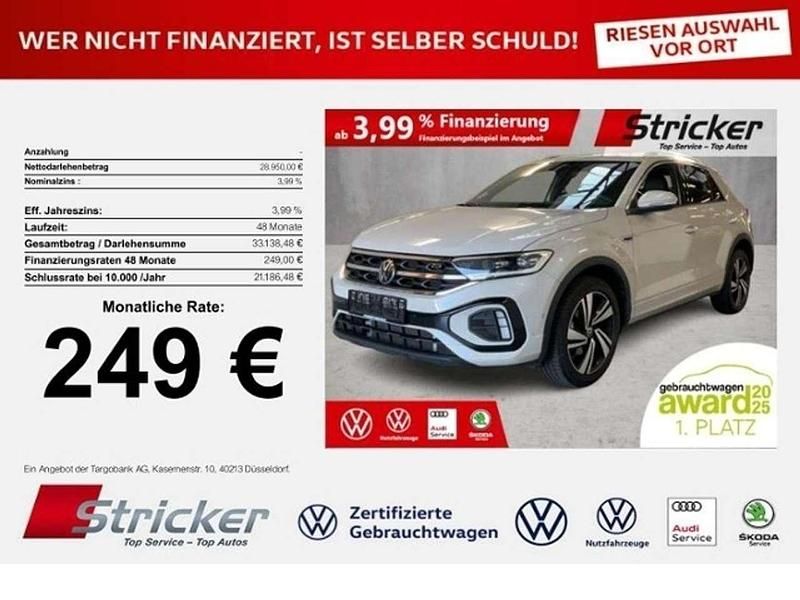Ascotgrau Gebraucht 2024 VW T-Roc R-line SUV | 27.949 € (Superpreis) - Bild 1/3