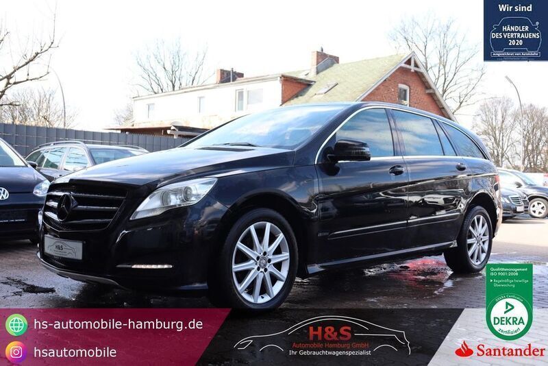 Obsidianschwarz lack Gebraucht 2012 Mercedes R350 Van / Kleinbus | 8.900 € (Superpreis) - Bild 1/4