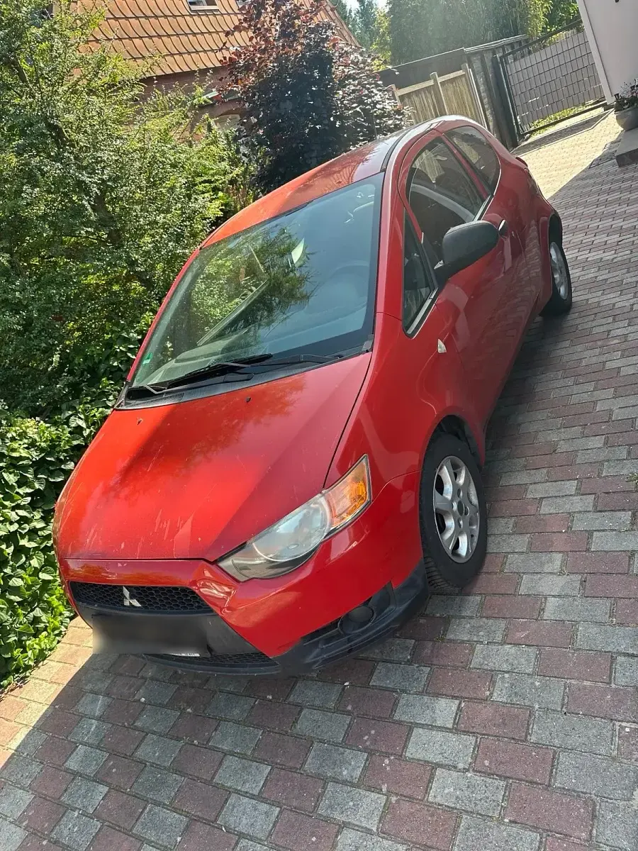 Gebraucht Mitsubishi Colt 75 PS (55 kW) 2009 Rot Kleinwagen
