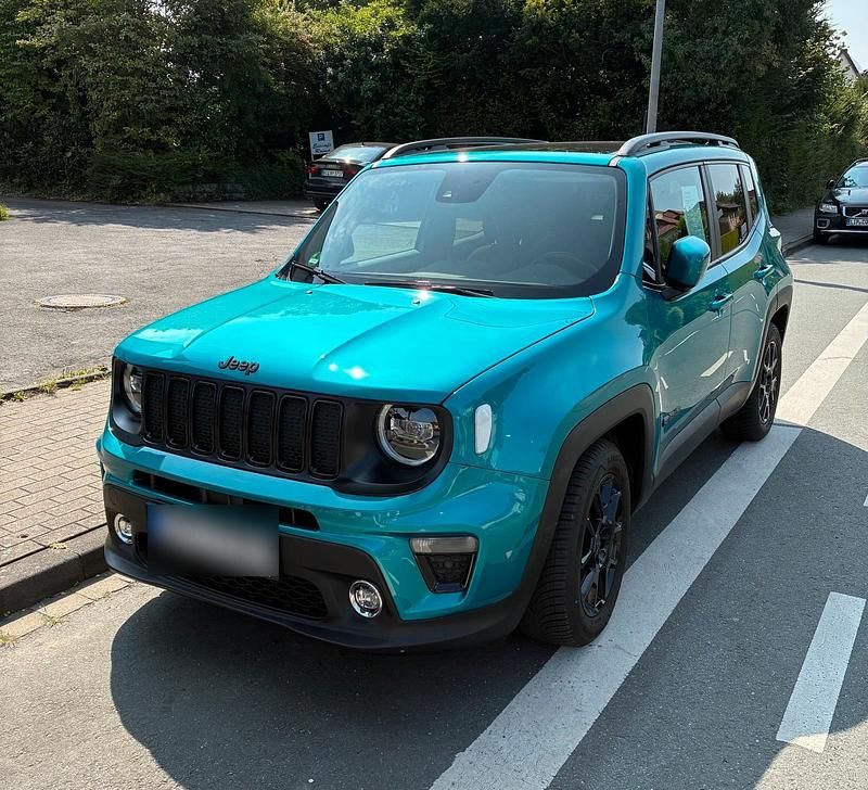 Blau Gebraucht 2020 Jeep Renegade Limited SUV | 17.950 € (Superpreis) - Bild 1/4