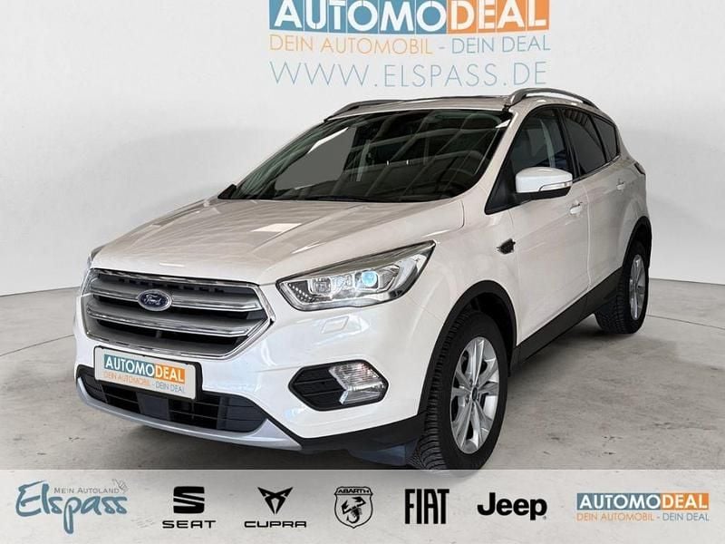 Gebraucht Ford Kuga Titanium 150 PS (110 kW) 2019 Metallic) (weiss SUV