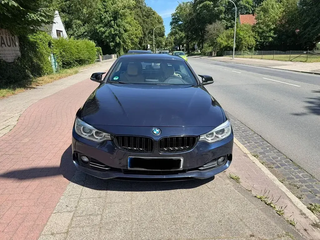 Gebraucht BMW 430 Cabriolet Luxury Line 258 PS (189 kW) 2014 Blau Cabrio