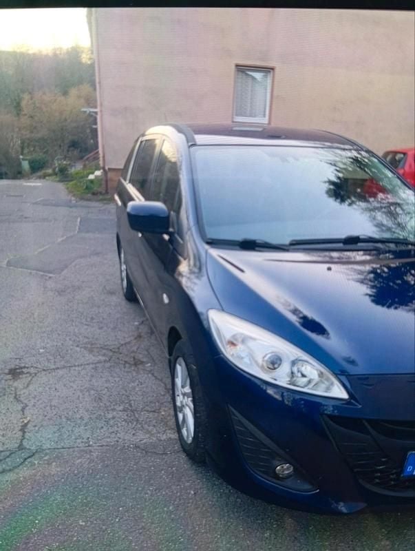 Gebraucht Mazda 5 115 PS (84 kW) 2011 Blau Van / Kleinbus