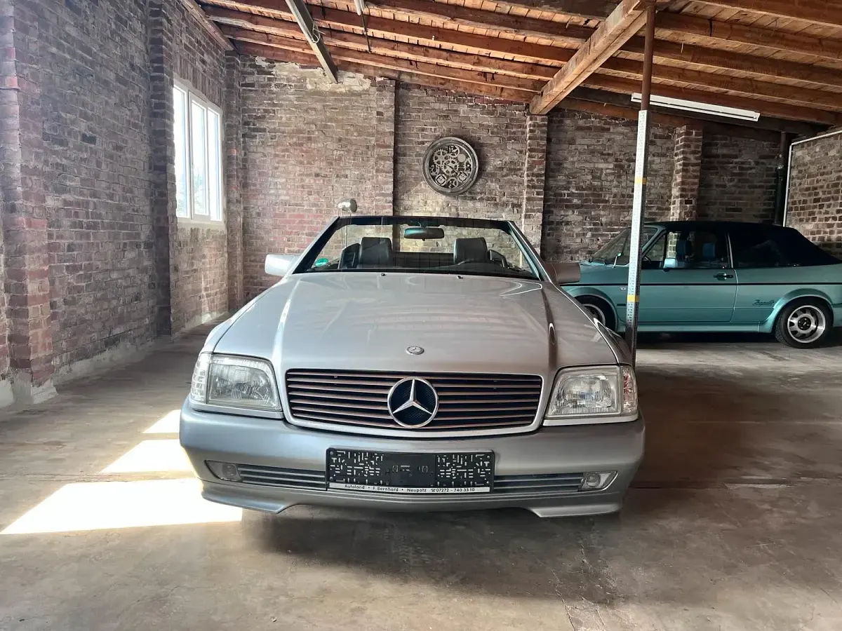 Gebraucht Mercedes SL300 190 PS (139 kW) 1992 Silber Cabrio