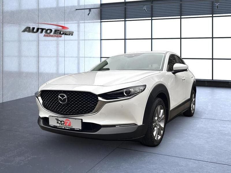 Gebraucht Mazda CX-30 Selection 122 PS (89 kW) 2021 Snowflake white pearl (metallic) SUV