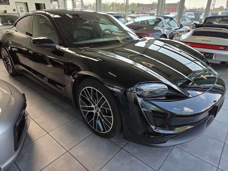 Gebraucht Porsche Taycan 350 kW (476 PS) 2021 Schwarz Limousine