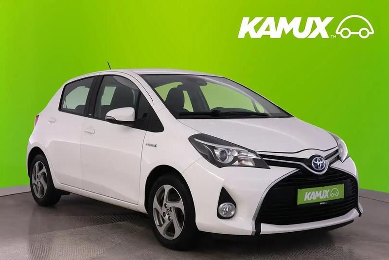 Weiß Gebraucht 2017 Toyota Yaris Hybrid Limousine | 13.750 € (Fairer Preis) - Bild 1/4