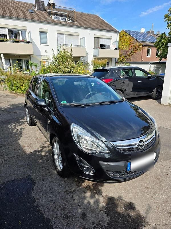 Gebraucht Opel Corsa Edition 87 PS (63 kW) 2012 Schwarz Kleinwagen