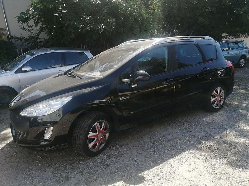 Schwarz Gebraucht 2008 Peugeot 308 Sport Kombi | 2.990 € (Fairer Preis) - Bild 1/4
