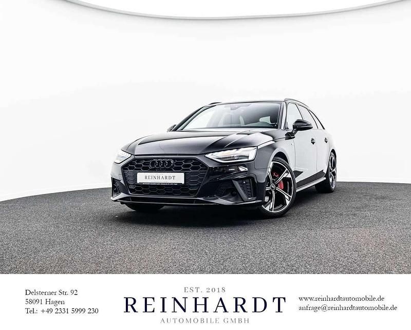 Mythosschwarz metallic Gebraucht 2022 Audi A4 S-Line Kombi | 24.950 € (Etwas zu teuer) - Bild 1/3