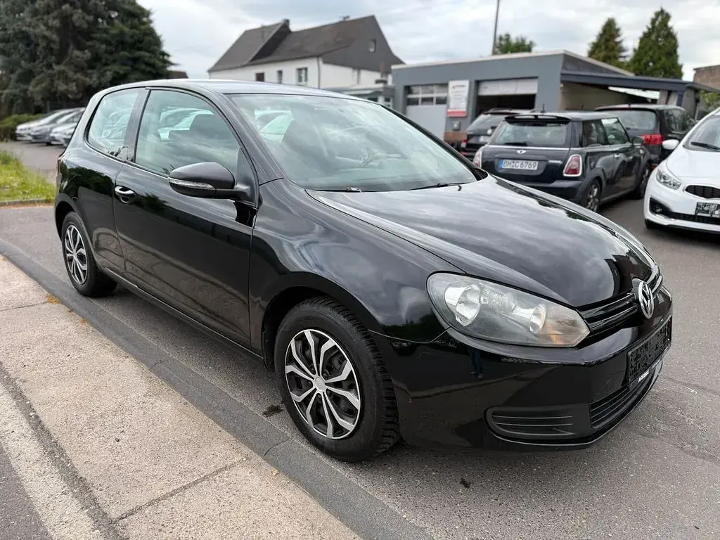 Gebraucht VW Golf VI Trendline 80 PS (58 kW) 2009 Schwarz Kleinwagen