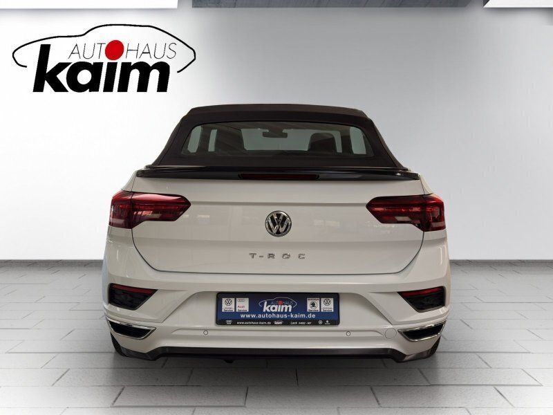 Gebraucht VW T-Roc Cabriolet Style 150 PS (110 kW) 2020 Weiß Cabrio
