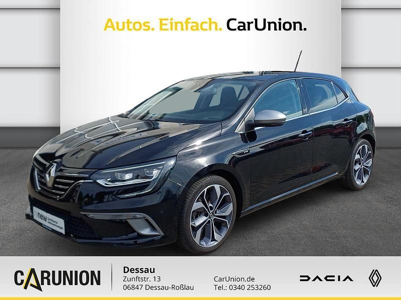 Blackpearlschwarz Gebraucht 2019 Renault Mégane GT Line GT-Line Limousine | 14.995 € (Fairer Preis) - Bild 1/4