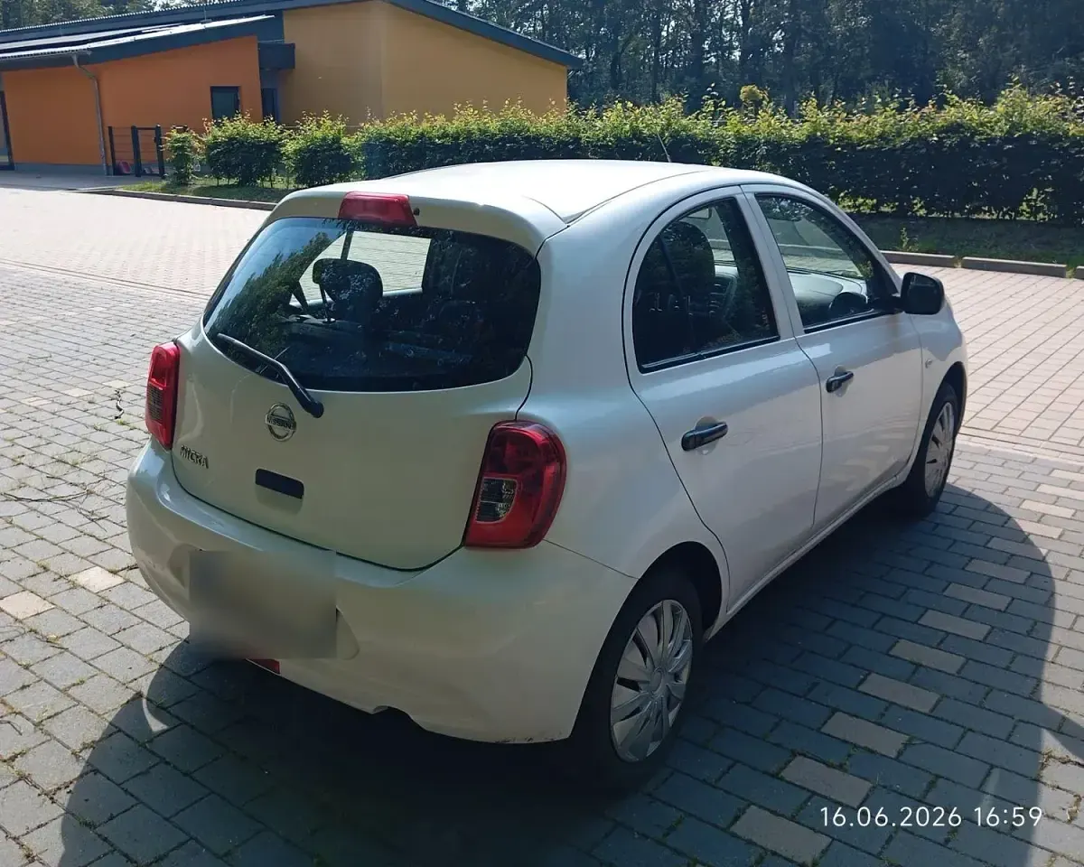 Gebraucht Nissan Micra Visia 80 PS (58 kW) 2016 Weiß Kleinwagen