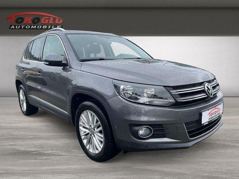 Beige Gebraucht 2015 VW Tiguan Sportline SUV | 13.990 € (Fairer Preis) - Bild 1/4