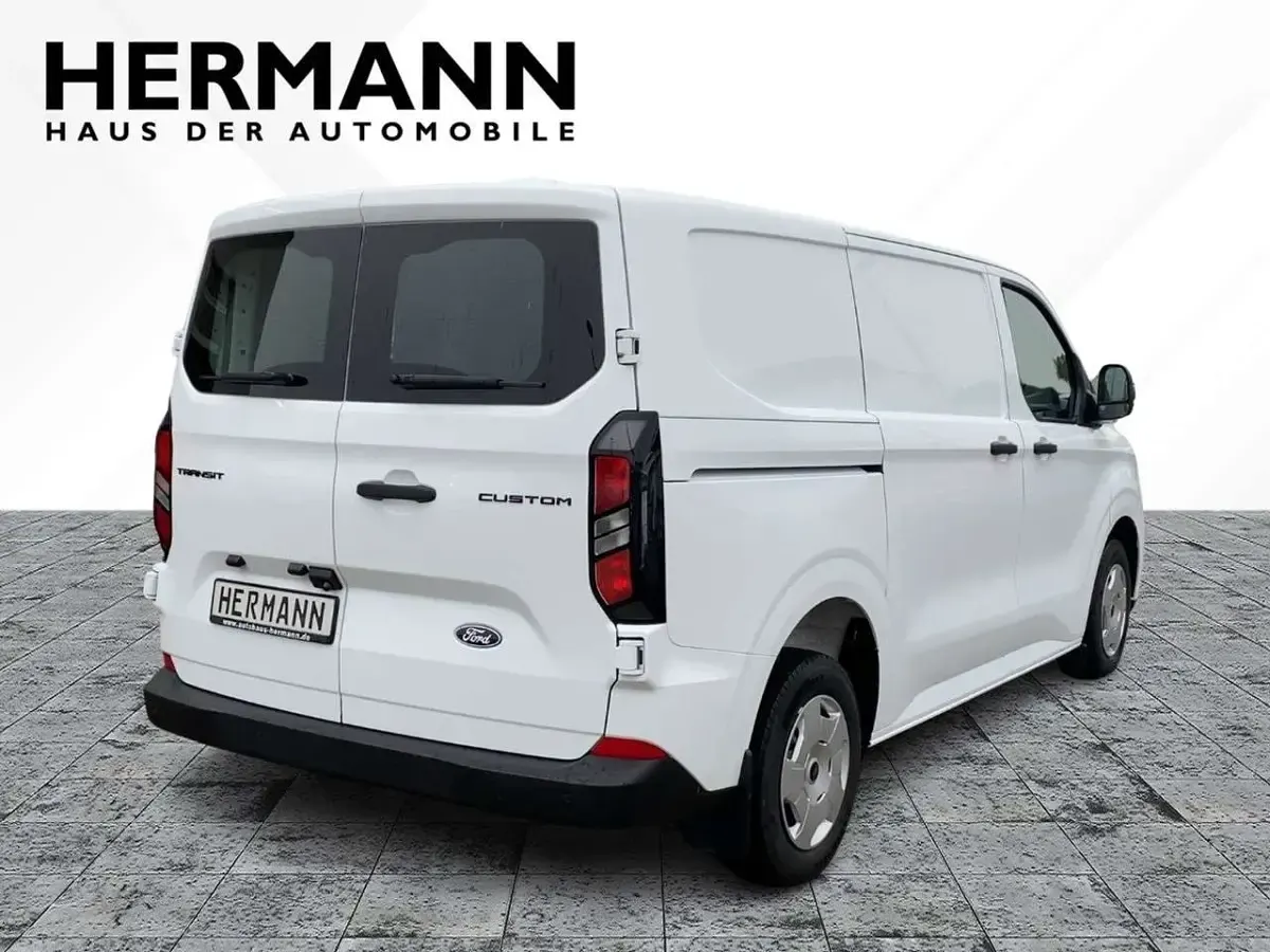 Neu Ford Transit Custom Trend 136 PS (100 kW) 2025 Frozen white  (pn3gz) (weiß) Van / Kleinbus