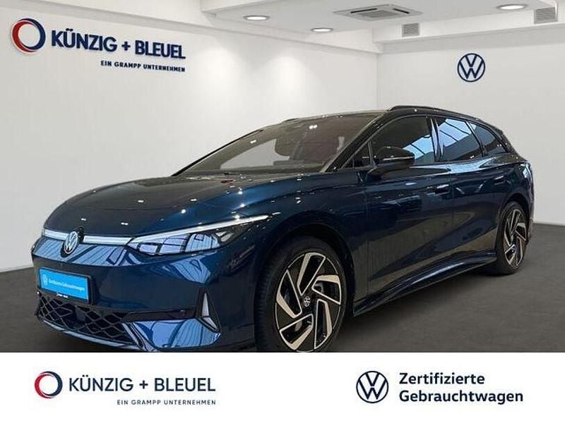 Aquamarinblau metallic schwarz Gebraucht 2025 VW ID.7 GTX Kombi | 50.990 € (Guter Preis) - Bild 1/4
