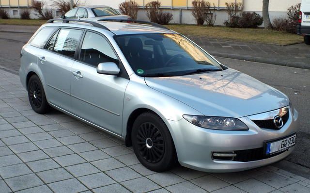 Gebraucht Mazda 6 120 PS (88 kW) 2005 Silber Kombi