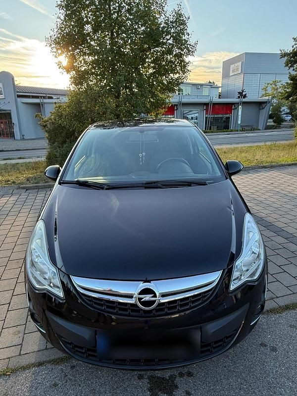 Gebraucht Opel Corsa 60 PS (44 kW) 2011 Schwarz Kleinwagen