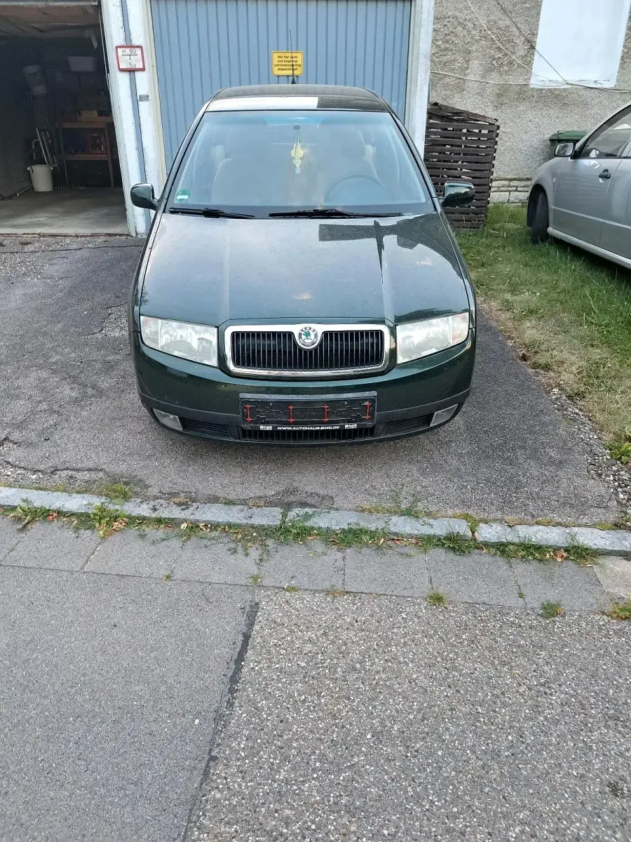 Gebraucht Skoda Fabia 2000 Grün Kleinwagen