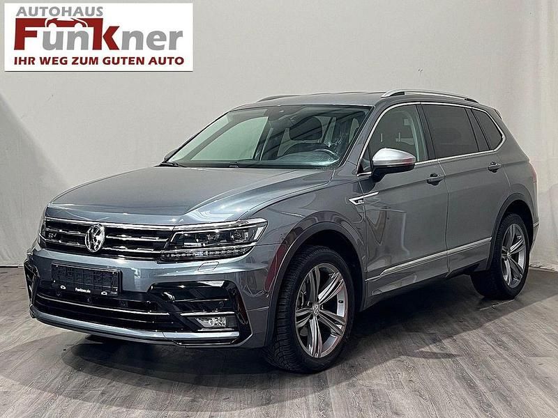 Grau Gebraucht 2019 VW Tiguan Allspace R-line SUV | 24.900 € (Superpreis) - Bild 1/4