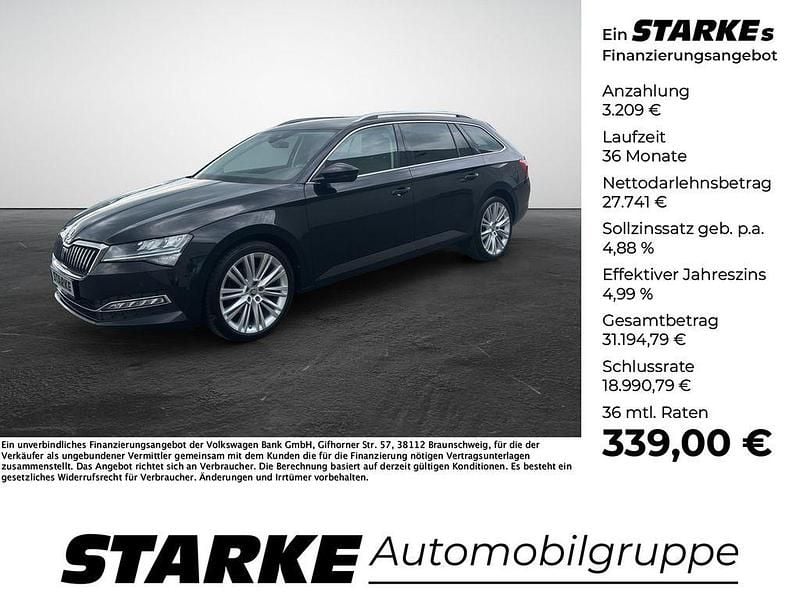 Schwarz Gebraucht 2022 Skoda Superb Style Kombi | 30.950 € (Etwas zu teuer) - Bild 1/4