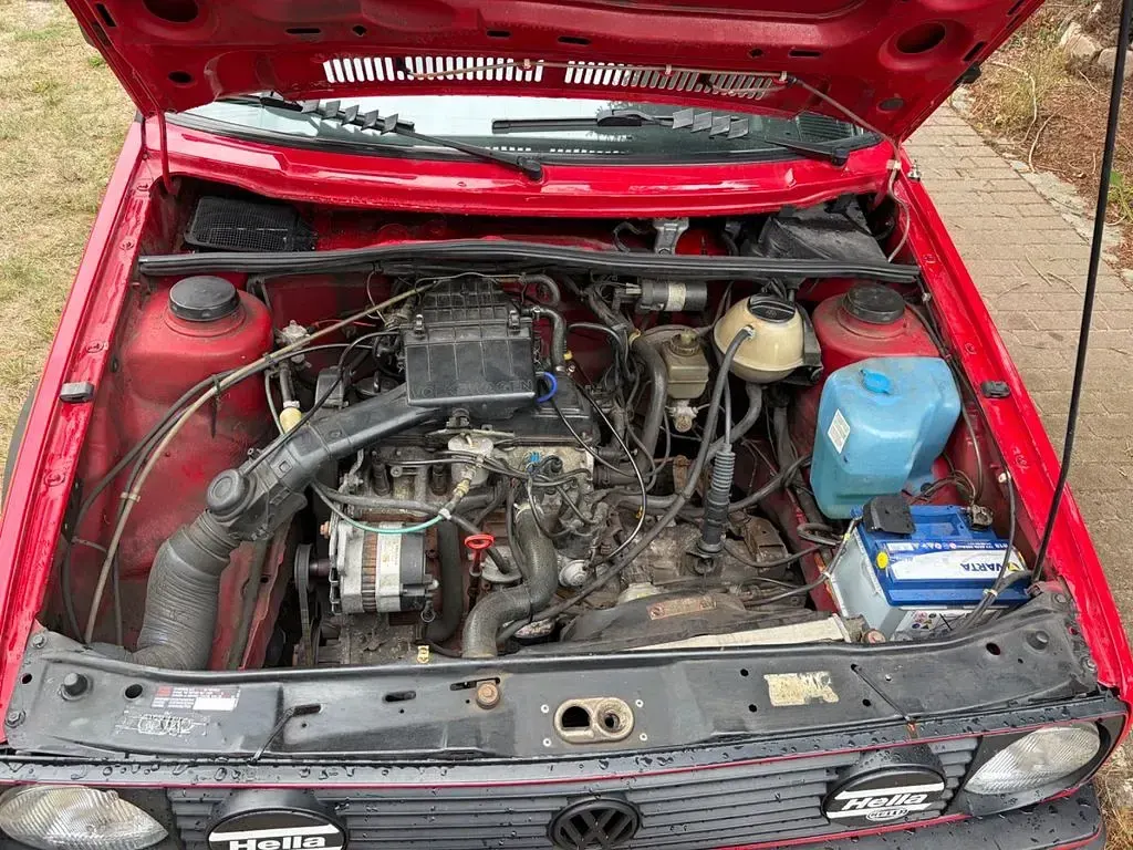 Gebraucht VW Golf III 75 PS (55 kW) 1991 Rot Kleinwagen