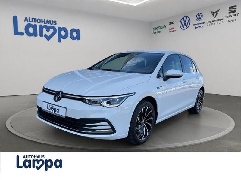 Gebraucht VW Golf VIII Style 131 PS (96 kW) 2023 Weiß Limousine