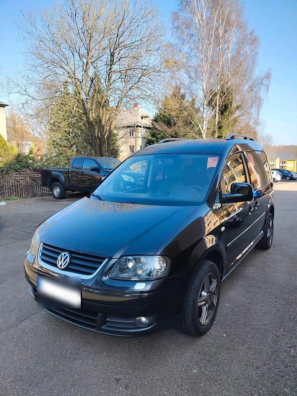 Gebraucht VW Caddy Life 105 PS (77 kW) 2006 Schwarz Van / Kleinbus