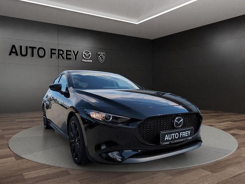 Schwarz Gebraucht 2022 Mazda 3 Homura-Line Limousine | 20.500 € (Fairer Preis) - Bild 1/3