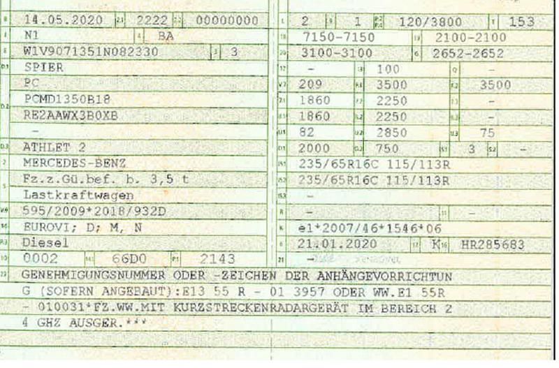 Gebraucht Mercedes Sprinter 2020 Schwarz Van