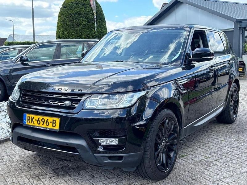 Schwarz Gebraucht 2014 Land Rover Range Rover Sport HSE SUV | 15.500 € (Superpreis) - Bild 1/4