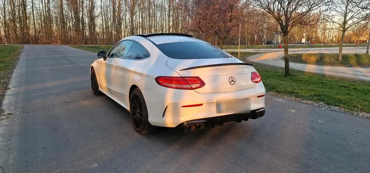 Gebraucht Mercedes C400 AMG 333 PS (244 kW) 2017 Weiß Coupé