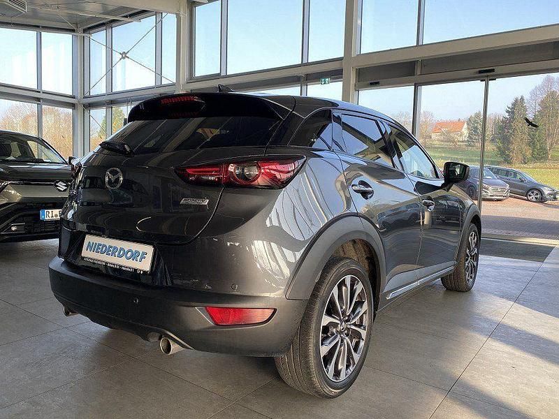 Gebraucht Mazda CX-3 121 PS (88 kW) 2019 Matrixgrau (metallic) SUV