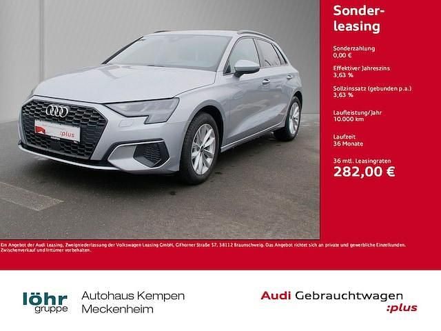 Florettsilber metallic Gebraucht 2023 Audi A3 Ambiente | 25.890 € (Fairer Preis) - Bild 1/3