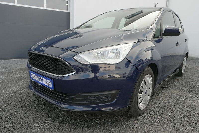 Blau Gebraucht 2017 Ford C-MAX Ambiente Van / Kleinbus | 8.900 € (Superpreis) - Bild 1/4