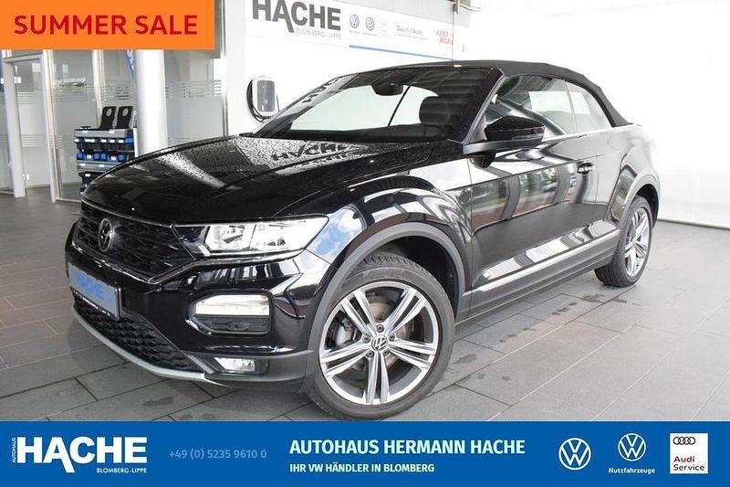 Schwarz Gebraucht 2020 VW T-Roc Cabriolet Style Cabrio | 22.500 € (Fairer Preis) - Bild 1/4