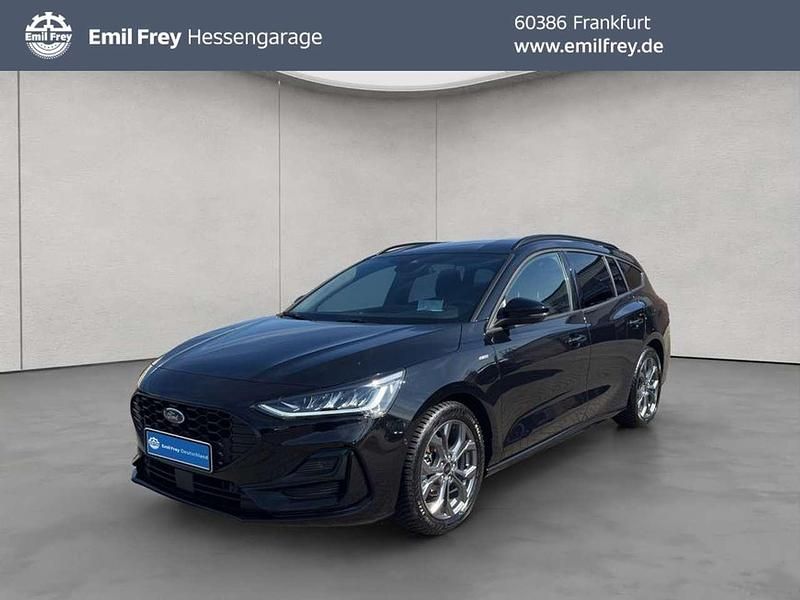 Agate black metallic Gebraucht 2023 Ford Focus ST-Line X Kombi | 19.950 € (Guter Preis) - Bild 1/4