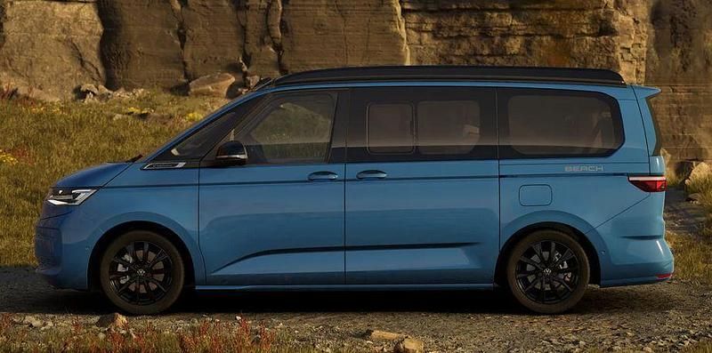 Neu VW T7 Beach 245 PS (180 kW) 2026 Medium blue / deep black perleff Van