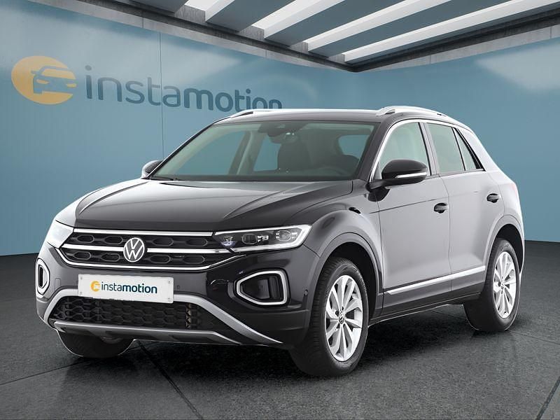 Schwarz Gebraucht 2024 VW T-Roc SUV | 28.249 € (Guter Preis) - Bild 1/4
