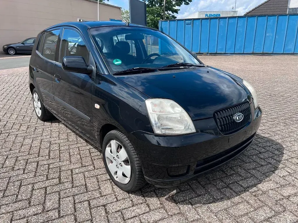 Gebraucht Kia Picanto LX 65 PS (47 kW) 2005 Schwarz Kleinwagen