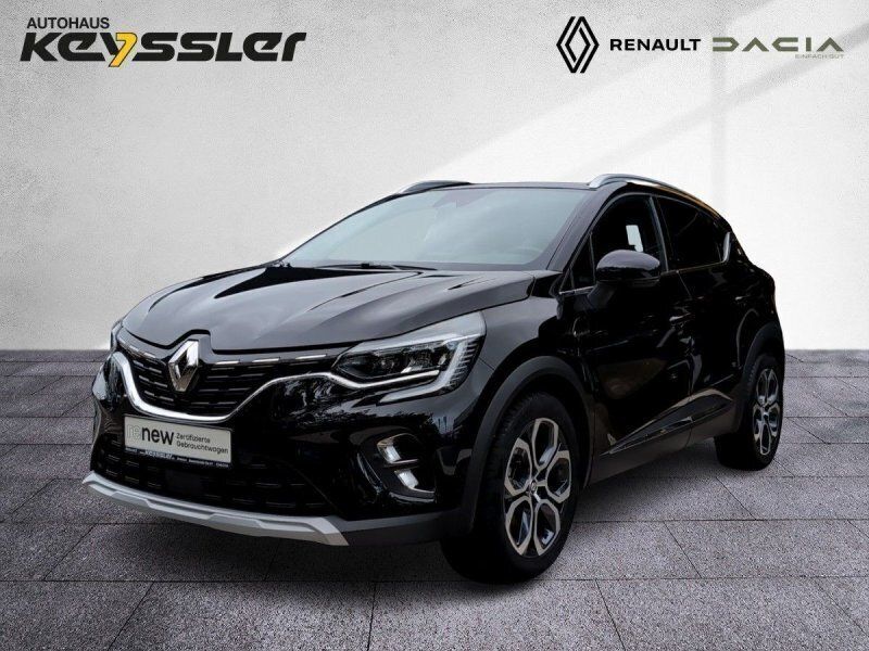 Schwarz (metallic) Gebraucht 2022 Renault Captur Intens SUV | 23.680 € (Etwas zu teuer) - Bild 1/4