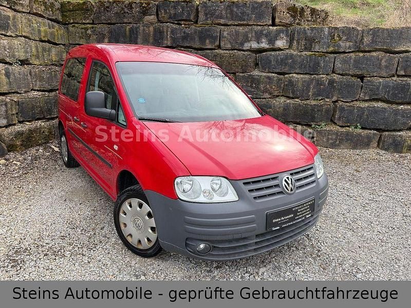 Gebraucht VW Caddy Life 75 PS (55 kW) 2005 Rot Van / Kleinbus