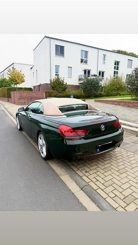 Grün Gebraucht 2014 BMW 640 Cabriolet M Sport Cabrio | 29.500 € - Bild 1/4