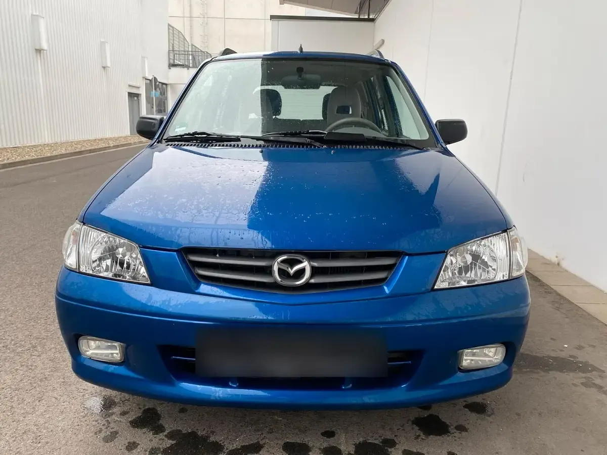 Gebraucht Mazda Demio 75 PS (55 kW) 2001 Blau Kleinwagen
