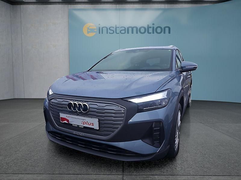 Blau Gebraucht 2022 Audi Q4 e-tron SUV | 24.649 € (Superpreis) - Bild 1/4