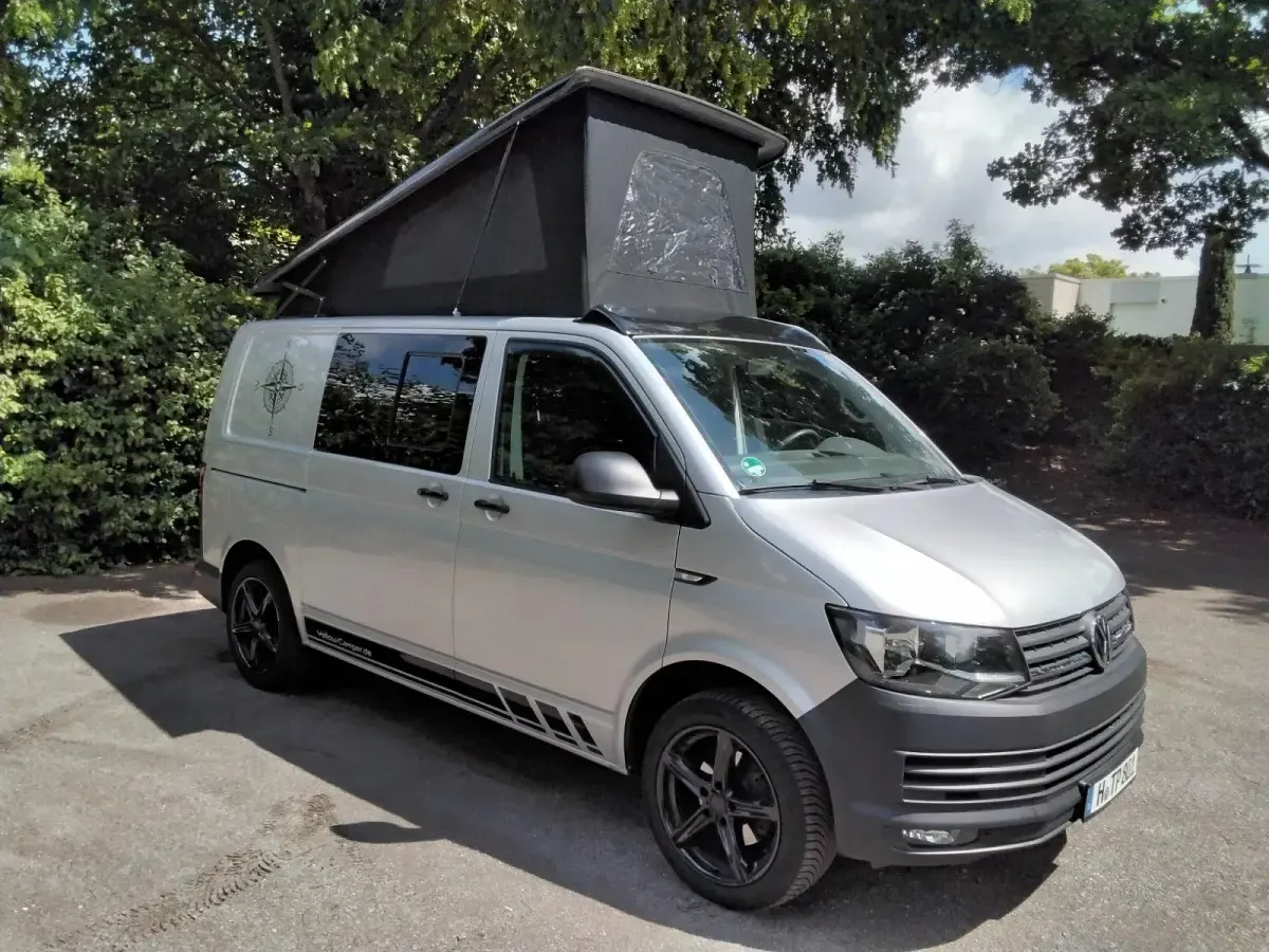 Gebraucht VW T6 150 PS (110 kW) 2019 Silber Van