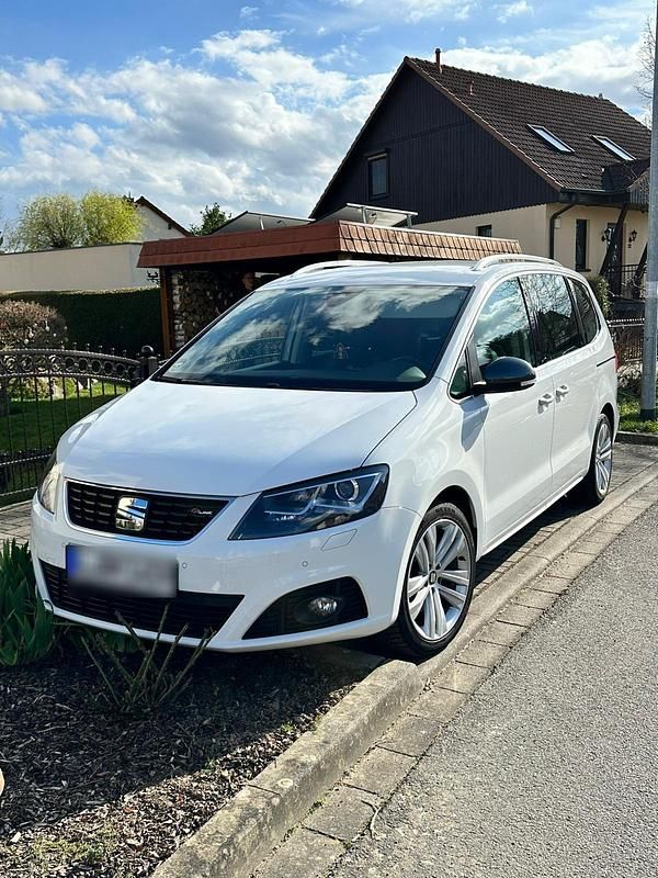 Gebraucht Seat Alhambra FR 150 PS (110 kW) 2019 Weiß Van / Kleinbus
