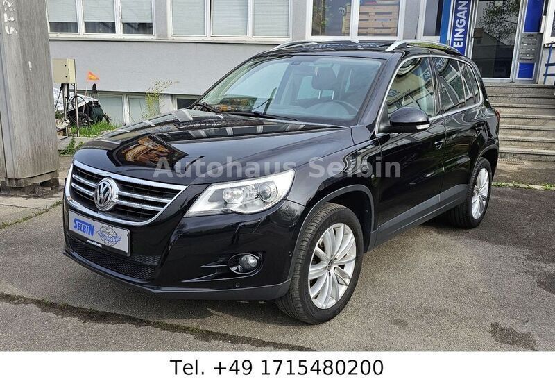 Schwarz Gebraucht 2010 VW Tiguan Team SUV | 9.800 € (Teuer) - Bild 1/4
